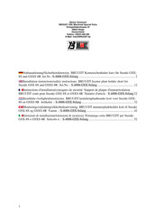 BRUUDT S-4006-GSX-8slang Installation Instructions And Safety Information