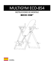 Eco-De MULTIGYM ECO-854 Assemble Instructions