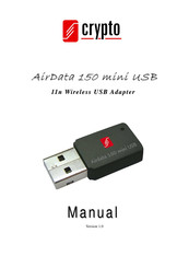 Crypto AirData 150 mini USB Manual