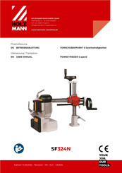 HOLZMANN MASCHINEN SF324N User Manual