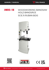 TOOL FRANCE JET JWBS-18 Manual