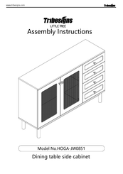 Tribesigns LITTLE TREE HOGA-JW0851 Assembly Instructions Manual