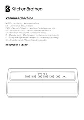 KitchenBrothers KB540 User Manual