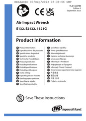 Ingersoll-Rand 1321G Product Information