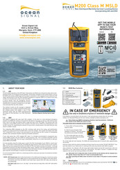 Ocean Signal M200 Manual