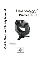 GLP impression S500 Profile HO/HC Quick Start And Safety Manual