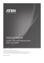 ATEN US421A Quick Start Manual