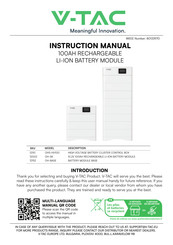 V-TAC OH-BASE Instruction Manual