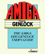 Amiga 1300 GENLOCK User Manual