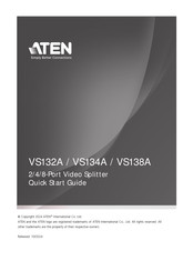 ATEN VS132A Quick Start Manual