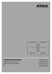 Atag HIDD28471SV Instructions For Use Manual