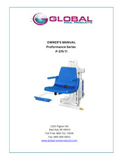 Global Pool Products Proformance P-375 Ti Owner's Manual