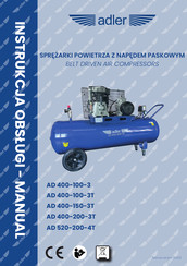 Adler AD 400-100-3 Manual