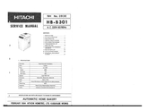 Hitachi HB-B301 Service Manual