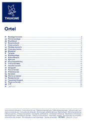 Thuasne Ortel Instructions For Use Manual