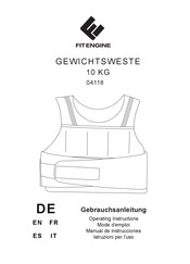 FitEngine SP20009-00000 Manual