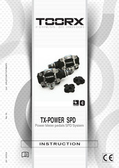 Garlando Toorx TX-POWER SPD Instruction Manual