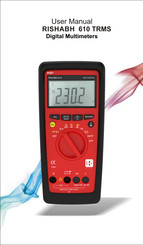 Rishabh 610 TRMS User Manual
