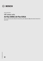 Bosch AF2-FC Service Instructions Manual