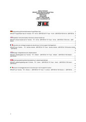 BRUUDT UHY-FZ1-8 Installation Instructions And Safety Information