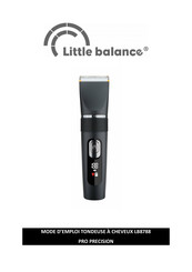 Little Balance PRO PRECISION Instruction Manual