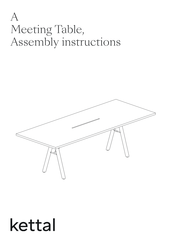 Kettal A KSA000300 Assembly Instructions Manual