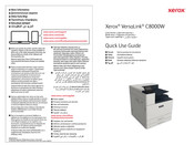 Xerox VersaLink C8000W Quick Use Manual