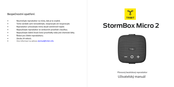 Tribit Stormbox Micro 2 User Manual