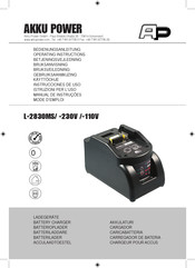 Akku Power L-2830MS-230V Operating Instructions Manual