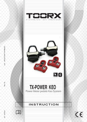 Garlando Toorx TX-POWER KEO Instruction Manual