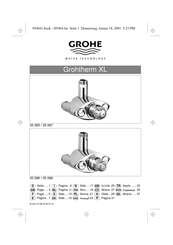 Grohe Grohtherm XL 35 086 Manual