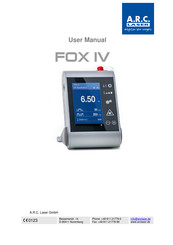 A.R.C. Laser FOX IV User Manual