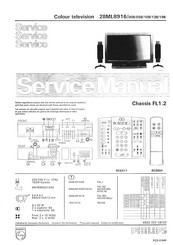 Philips 28NML8916/19B Service Manual