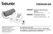 Beurer PREMIUM 800 Instructions For Use Manual