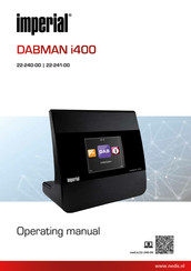 Imperial DABMAN i400 Operating Manual