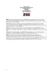 BRUUDT U-1003-CBXF Installation Instructions And Safety Information