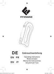 FitEngine 03451 Operating Instructions Manual