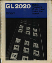 Glenayre GL2020 Instruction Manual