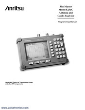 Anritsu Site Master S251C Programming Manual