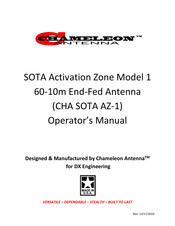 Chameleon Antenna CHA SOTA AZ-1 Operator's Manual