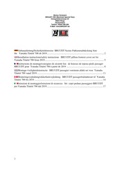BRUUDT U-Tenere Installation Instructions And Safety Information