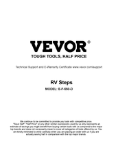 VEVOR E-F-550-D Manual