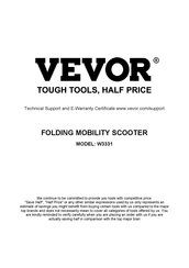 VEVOR W3331 Manual