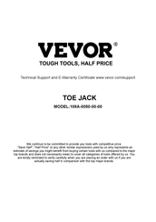 VEVOR 108A-0050-00-00 Manual