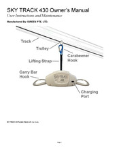iGREEN SKY TRACK 430 Owner's Manual