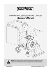 Super Handy GUO128 Operator's Manual