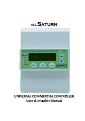 HVAC Controls UCC SATURN User& Installer's Manual