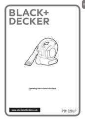 Black & Decker PD1020LP Operating Instructions Manual