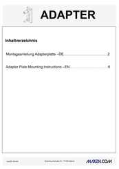 MAX2H.COM MX-DUP1600-02 Mounting Instructions