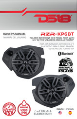 DS18 RZR-KP6BT Owner's Manual